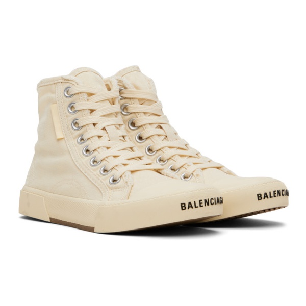 발렌시아가 발렌시아가 Balenciaga 오프화이트 Off-White Paris Sneakers 222342F127004