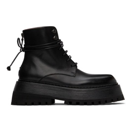 Marsell Black Quadrarmato Boots 222349F113023