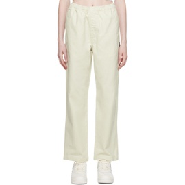 Stuessy 오프화이트 Off-White Beach Trousers 222353F087005