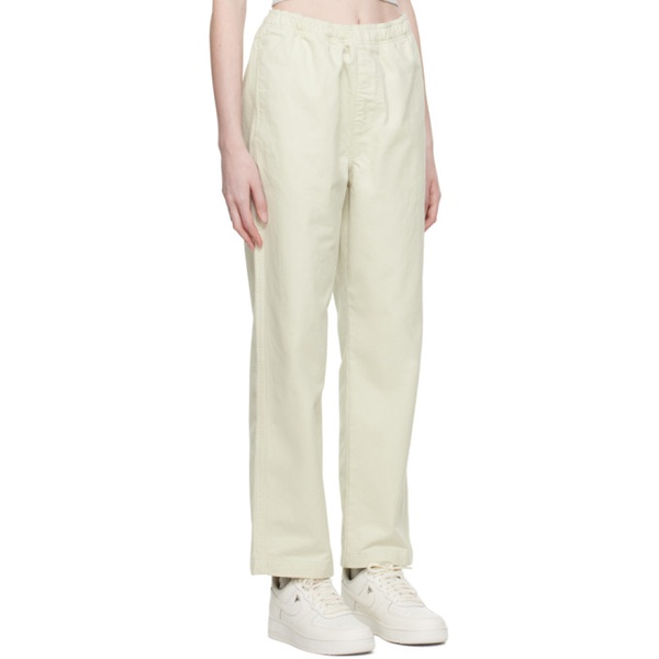  Stuessy 오프화이트 Off-White Beach Trousers 222353F087005