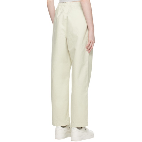  Stuessy 오프화이트 Off-White Beach Trousers 222353F087005