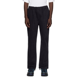 Stuessy Navy Brushed Trousers 222353M191002