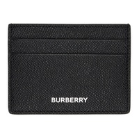 버버리 Burberry Black Leather Card Holder 222376F037009