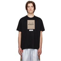 버버리 Burberry Black Sergio T-Shirt 222376M213009