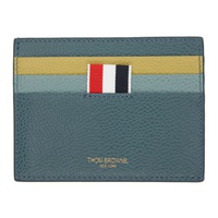 톰브라운 Thom Browne Blue Leather Card Holder 222381M163008