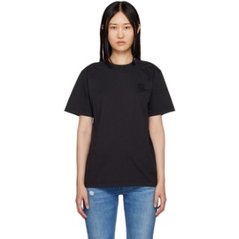 Maison Kitsune Black Fox Profile Patch T-Shirt 222389F110013