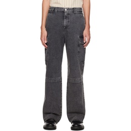 Commission Gray Crashed Jeans 222400M186002