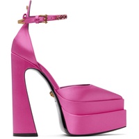 베르사체 Versace Pink Aevitas Platform Heels 222404F122066