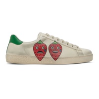구찌 Gucci 오프화이트 Off-White Strawberry Ace Sneakers 222451M237012