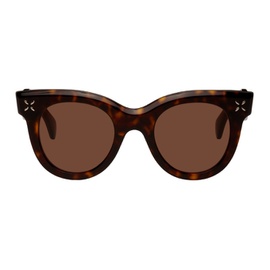 알라이아 ALAIA Tortoiseshell Cat-Eye Sunglasses 222483F005003