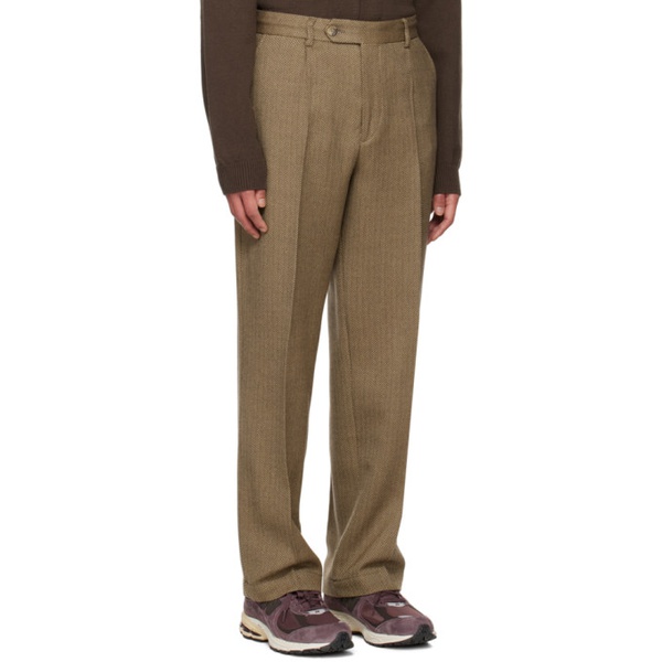  엠에프펜 Mfpen Brown Service Trousers 222505M191016
