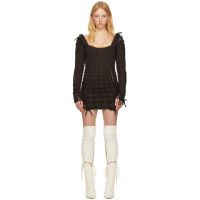 Isa Boulder Brown Warrior Princess Minidress 222541F052019