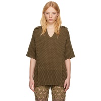 Isa Boulder SSENSE Exclusive Khaki Peanut Polo 222541F108001