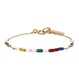 이자벨마랑 Isabel Marant Gold Color Stripe Bracelet 222600F020009