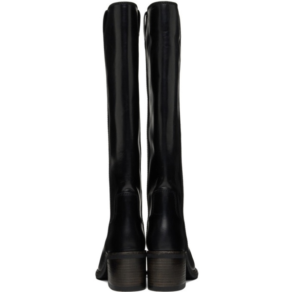 이자벨마랑 이자벨마랑 Isabel Marant Black Shiny Leather Tall Boots 222600F115002
