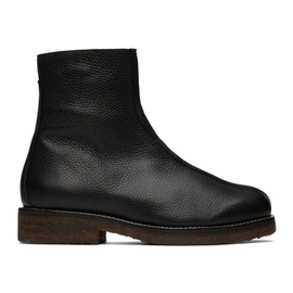 르메르 LEMAIRE Black Leather Chelsea Boots 222646M255002