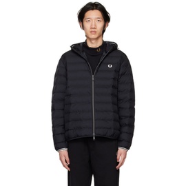 Fred Perry Black Quilted Jacket 222719M180007