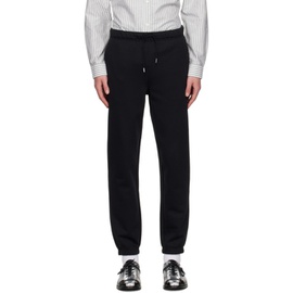Fred Perry Black Embroidered Lounge Pants 222719M190000