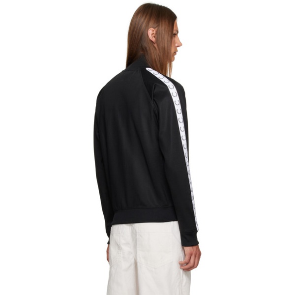  Fred Perry Black Taped Track Jacket 222719M202003