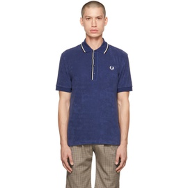 Fred Perry Navy Twin Tipped Polo 222719M212014