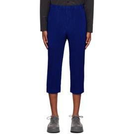 Homme Plisse 이세이 미야케 Issey Miyake Blue Monthly Color August Trousers 222729M191084