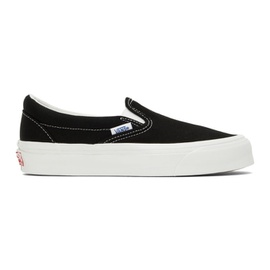 반스 Vans Black OG Classic Slip-On Sneakers 222739F128012