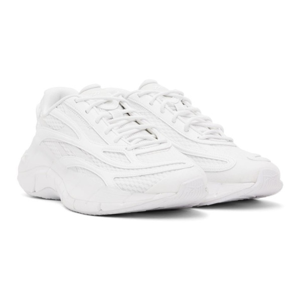  리복 클래식 Reebok Classics White Zig Kinetica 2.5 Sneakers 222749F128016
