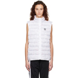 아디다스 오리지널 Adidas Originals White 에센셜 Essentials+ Made With Nature Vest 222751F068000
