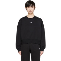 아디다스 오리지널 Adidas Originals Black Adicolor 에센셜 Essentials Sweatshirt 222751F098002