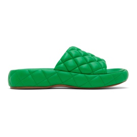 보테가 베네타 Bottega Veneta Green Padded Sandals 222798F124006