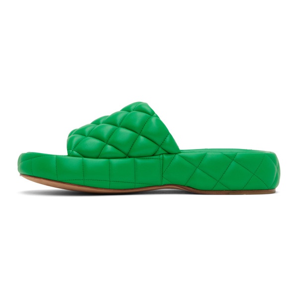 보테가베네타 보테가 베네타 Bottega Veneta Green Padded Sandals 222798F124006