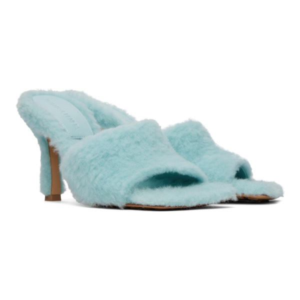 보테가베네타 보테가 베네타 Bottega Veneta Blue Stretch Heeled Sandals 222798F125028