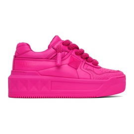 발렌티노 Valentino Garavani Pink One Stud Sneakers 222807F128022