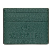 발렌티노 Valentino Garavani Green Identity Card Holder 222807M163012
