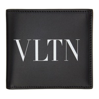 발렌티노 Valentino Garavani Black VLTN Wallet 222807M164002