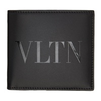 발렌티노 Valentino Garavani Black VLTN Wallet 222807M164006
