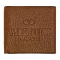 발렌티노 Valentino Garavani Brown Identity Wallet 222807M164008