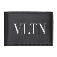 발렌티노 Valentino Garavani Black VLTN Wallet 222807M164012