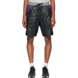 몽클레어 Moncler Grenoble Black Insulated Shorts 222826M193000