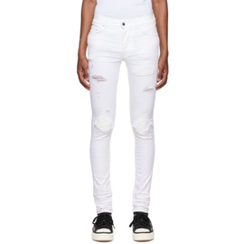 아미리 AMIRI White MX1 Jeans 222886M186008