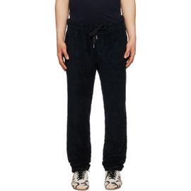 Dolce&Gabbana Black Drawstring Sweatpants 231003M191024