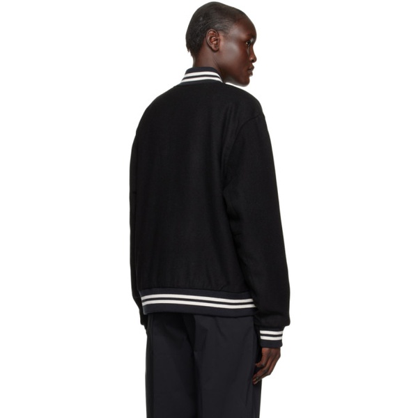나이키 Nike Black Sportswear Authentics Varsity Jacket 231011F058000
