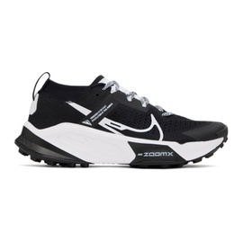 Nike Black & White ZoomX Zegama Trail Sneakers 231011F128034