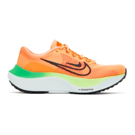Nike Orange Zoom Fly 5 Sneakers 231011F128043