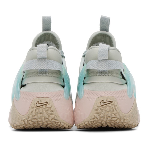 나이키 Nike Green Air Huarache Craft Sneakers 231011F128104