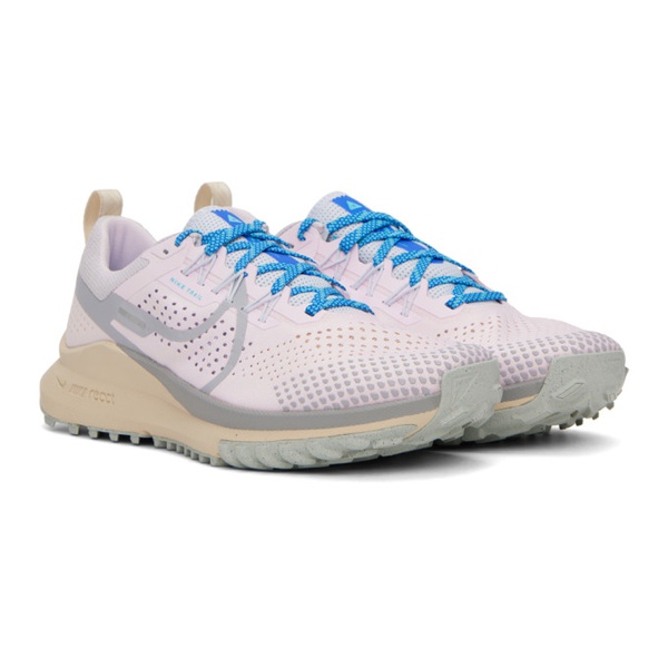 나이키 Nike Pink React Pegasus Trail 4 Sneakers 231011F128132