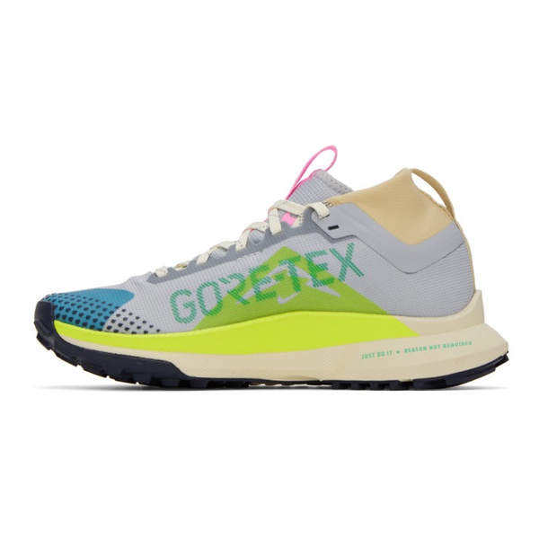 나이키 Nike Gray React Pegasus Trail 4 GTX Sneakers 231011F128134