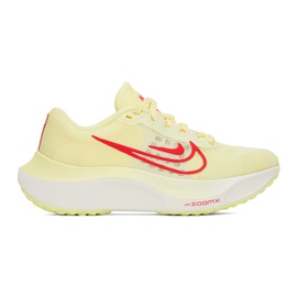 Nike Yellow Zoom Fly 5 Sneakers 231011F128140