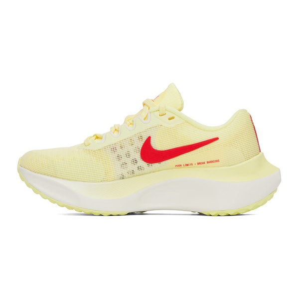 나이키 Nike Yellow Zoom Fly 5 Sneakers 231011F128140