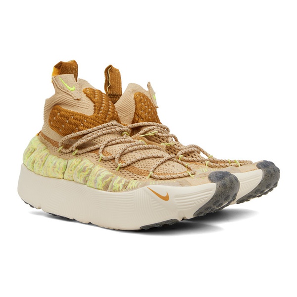 나이키 Nike Tan ISPA Sense Flyknit Sneakers 231011F128162